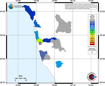 Mappa MCS - territori comuni