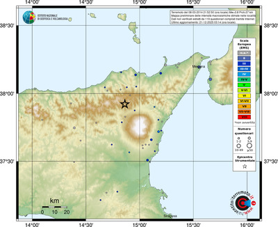 Mappa EMS - località