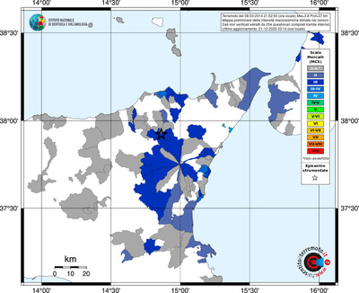 Mappa MCS - territori comuni