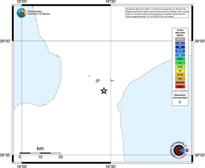 Mappa MCS - territori località