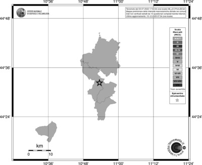 Mappa MCS - territori comuni