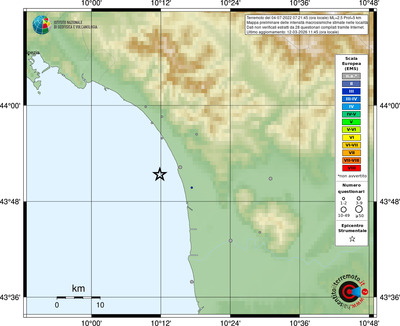 Mappa EMS - località
