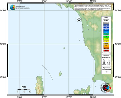 Mappa EMS - località