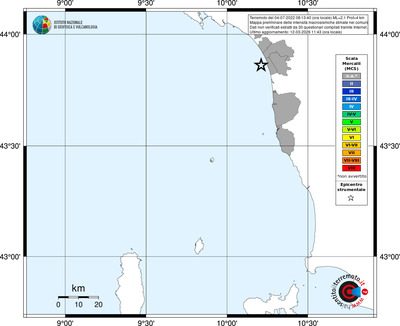 Mappa MCS - territori comuni