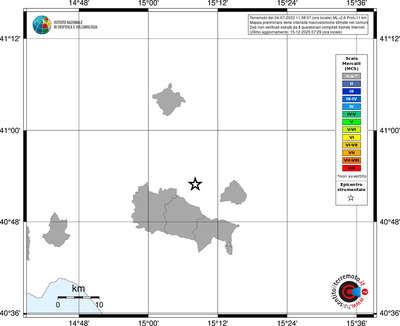 Mappa MCS - territori comuni