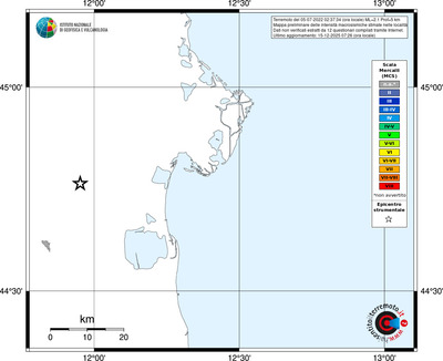 Mappa MCS - territori località