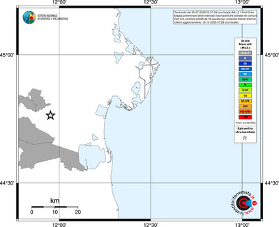 Mappa MCS - territori comuni