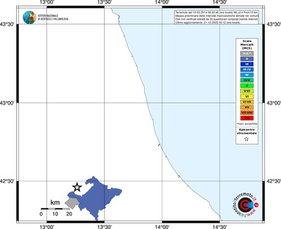 Mappa MCS - territori comuni