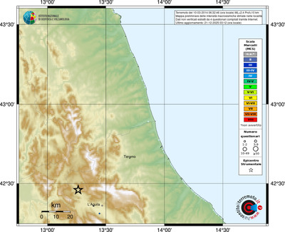 Mappa MCS - località