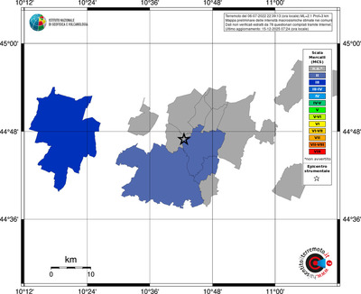 Mappa MCS - territori comuni