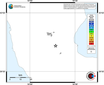 Mappa MCS - territori località