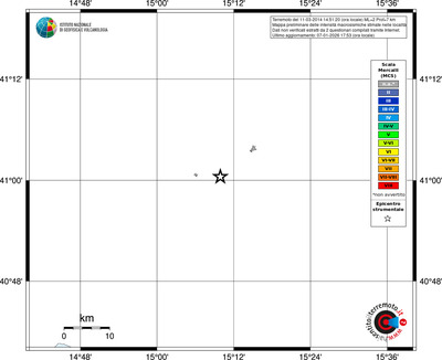 Mappa MCS - territori località
