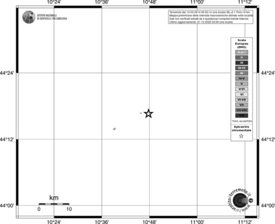 Mappa EMS - territori località