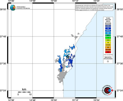 Mappa MCS - territori località