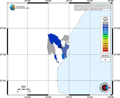 Mappa MCS - territori comuni