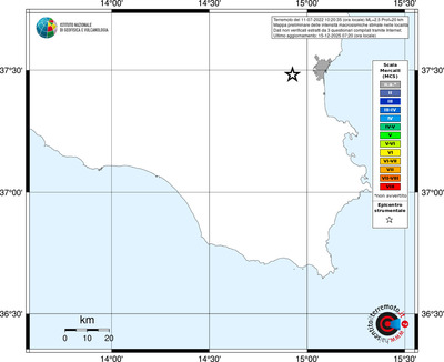 Mappa MCS - territori località