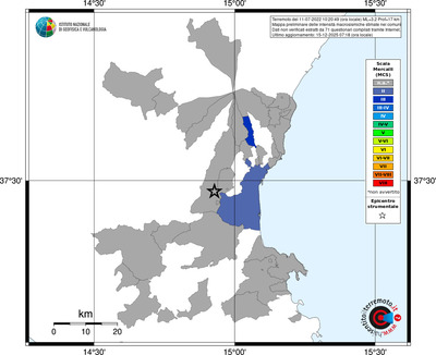 Mappa MCS - territori comuni