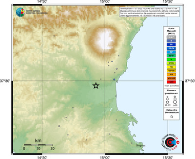 Mappa MCS - località