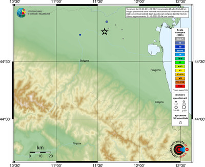 Mappa EMS - località