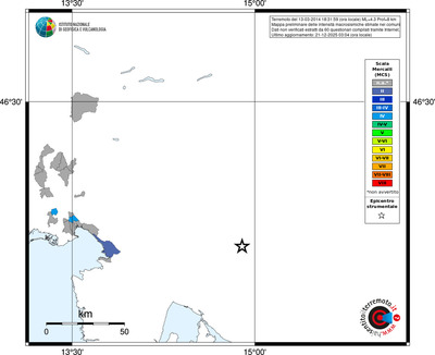 Mappa MCS - territori comuni
