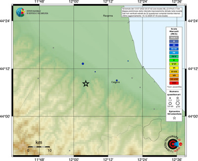 Mappa MCS - località