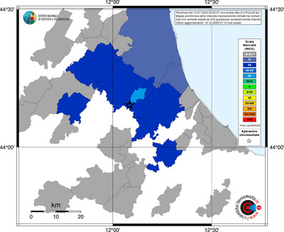 Mappa MCS - territori comuni