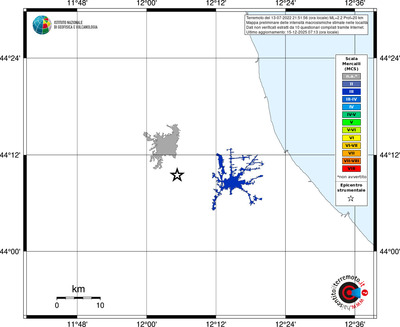 Mappa MCS - territori località