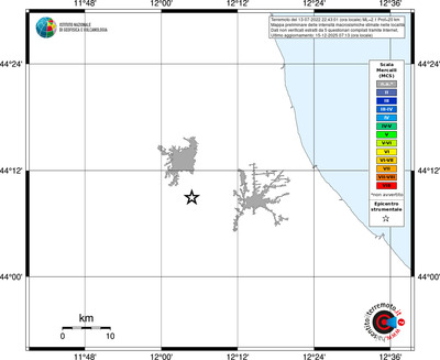 Mappa MCS - territori località