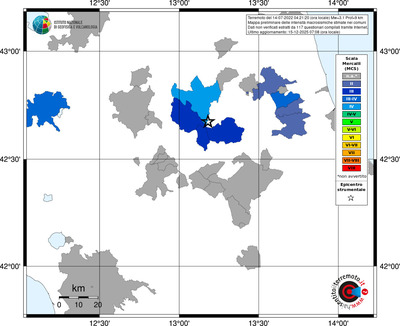 Mappa MCS - territori comuni