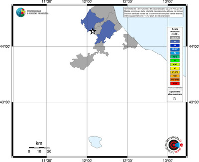 Mappa MCS - territori comuni