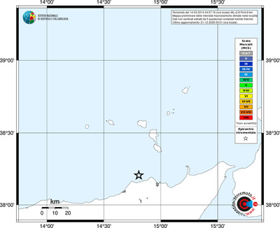 Mappa MCS - territori località