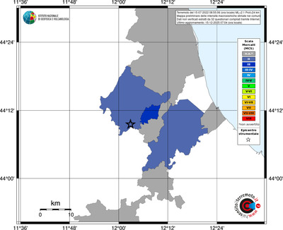 Mappa MCS - territori comuni