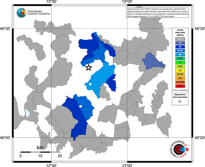 Mappa MCS - territori comuni