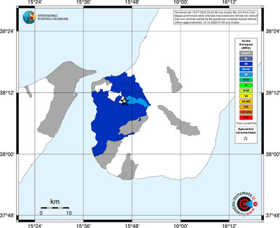 Mappa EMS - territori comuni