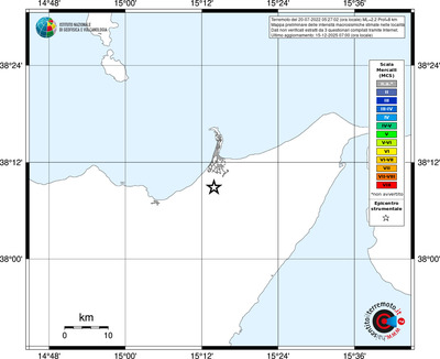 Mappa MCS - territori località