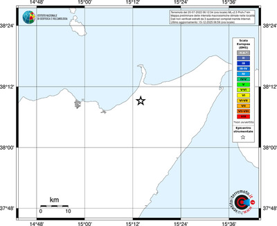 Mappa EMS - territori località