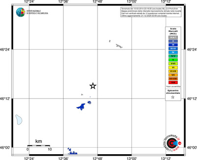 Mappa MCS - territori località