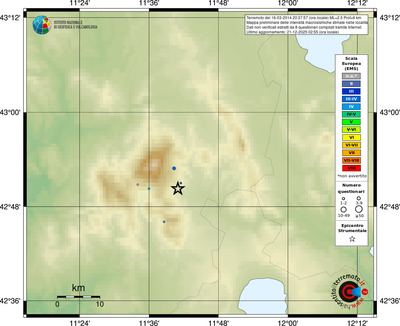 Mappa EMS - località