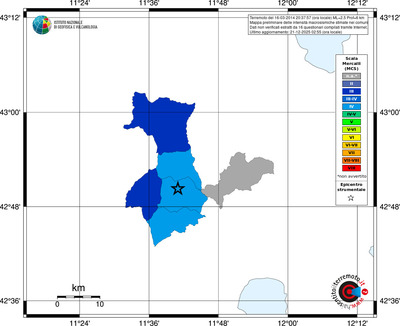 Mappa MCS - territori comuni