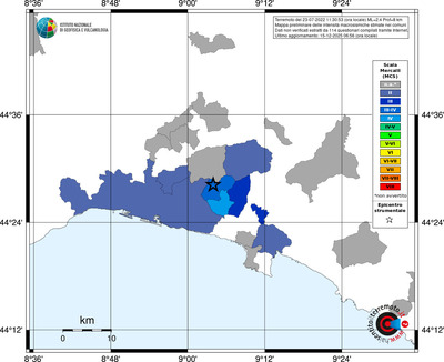 Mappa MCS - territori comuni