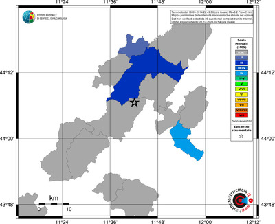 Mappa MCS - territori comuni