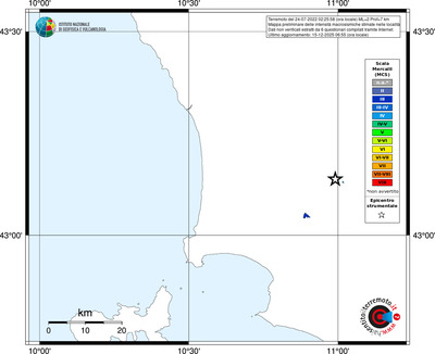 Mappa MCS - territori località