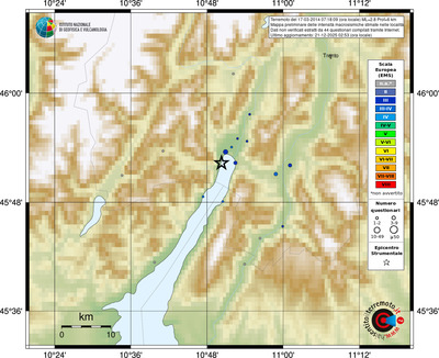 Mappa EMS - località