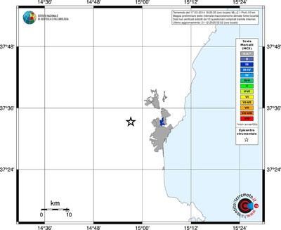 Mappa MCS - territori località
