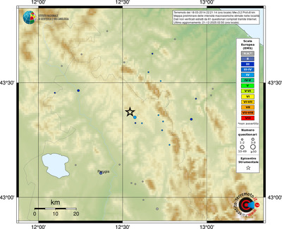 Mappa EMS - località