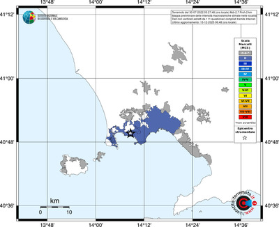 Mappa MCS - territori località