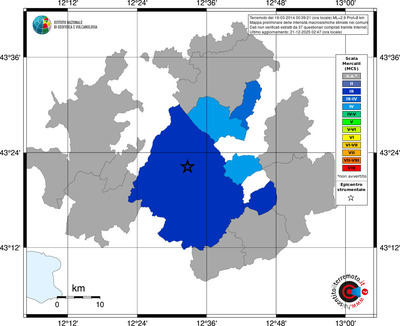 Mappa MCS - territori comuni