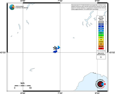 Mappa MCS - territori comuni