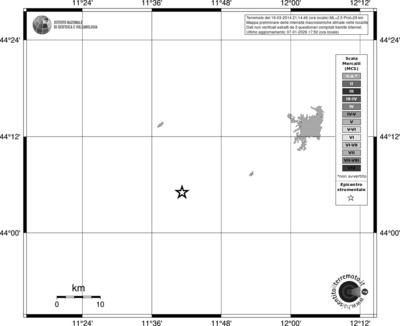 Mappa MCS - territori località