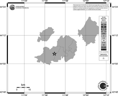 Mappa MCS - territori comuni